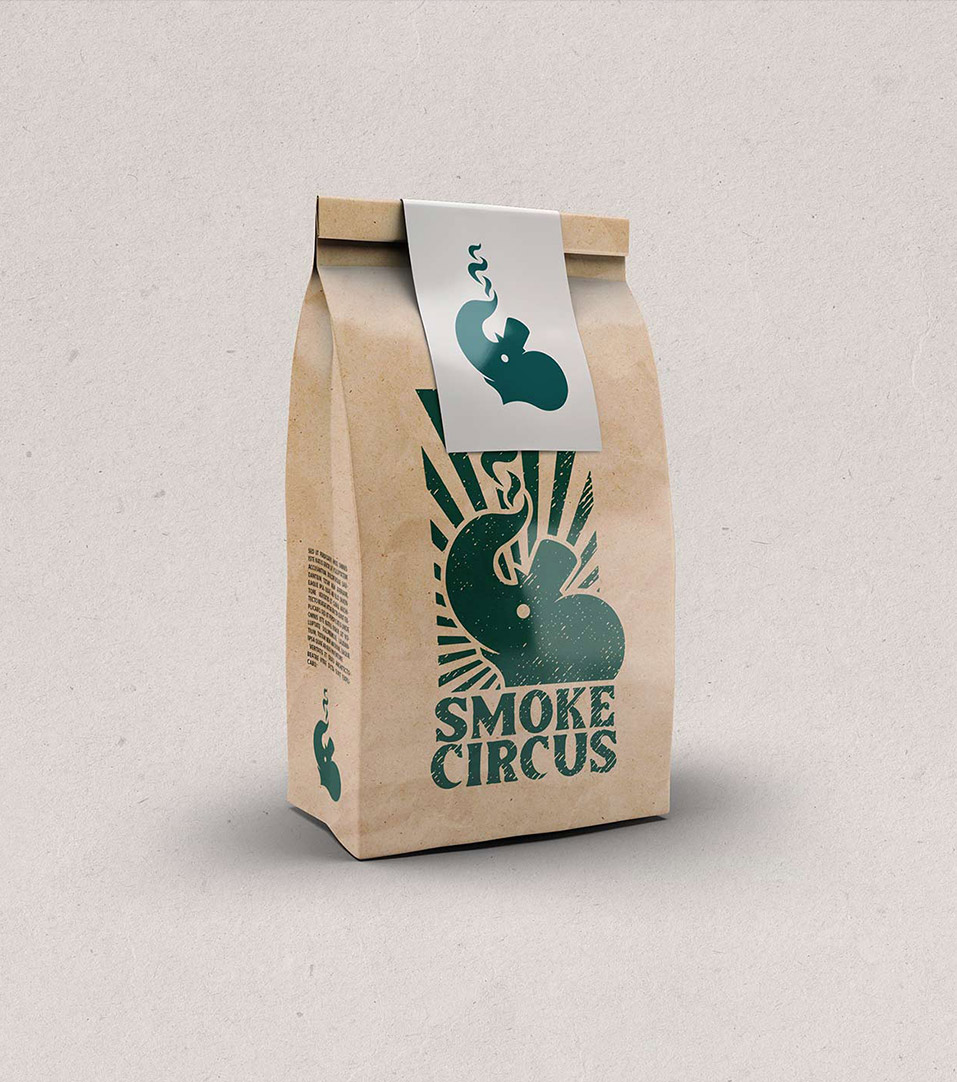 package paper bag brand design